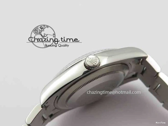 MiroTime 0408 DateJust II 41mm SS BP Maker Best Edition Gray Dial On SS Bracelet SA Trendsetting 3736